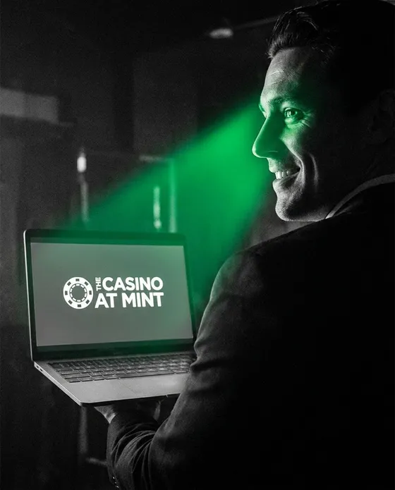 create your new account today (The Casino at Mint)