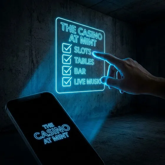 explore games at The Casino at Mint